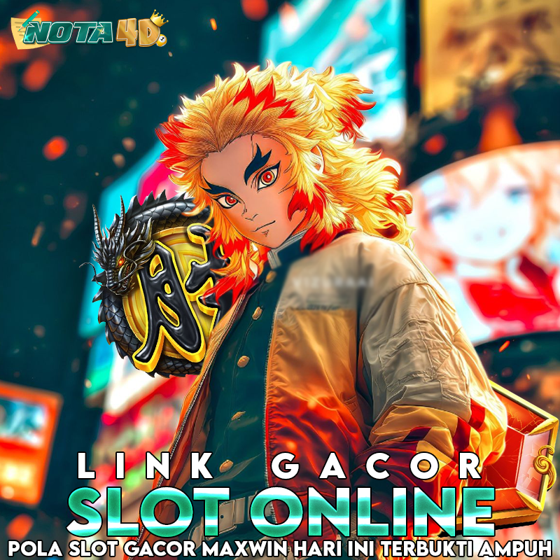 NOTA4D: Link Gacor Slot Online Pola Slt Gacor Maxwin Hari Ini Terbukti Ampuh